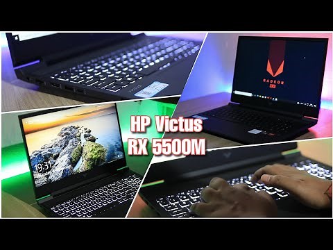 HP Victus with RX 5500M Full Review | Best Laptop for 60000 🔥