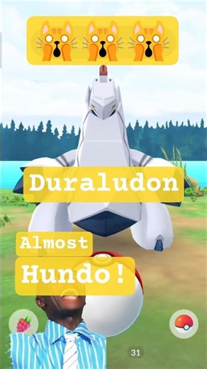 Day 24: Almost a Hundo Duraludon Caught! 97% IV Luck on Our Side!#pokemon #popular