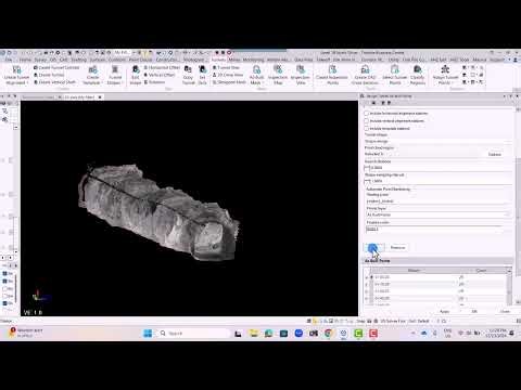 Trimble Mining Tutorial | Tunnel and drive as mined volume