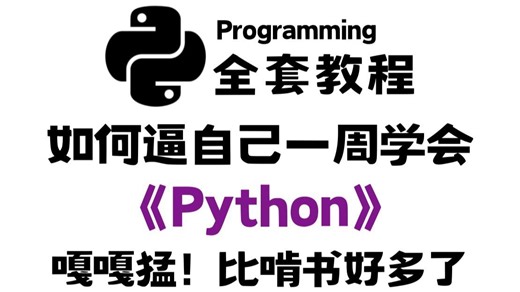 【全800集】目前B站最全最细的Python零基础全套教程（包含爬虫 数据分析 机器学习），从入门到精通Python，寒假学完即可就业！看完这套就够了！