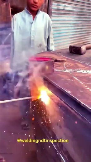 Welding Fit Up Technique | Perfect Alignment Before Welding 🔧🔥😍 #Fabrication Amazing! #shorts