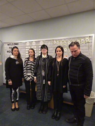 TYL staff are getting into the Halloween spirit! | Montville Public Schools