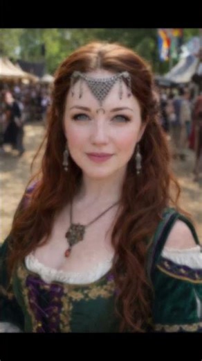 Channel your inner priestess with this clip in chainmail headpiece