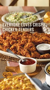 Three sauces with your tenders means a different dip for each bite. | Cracker Barrel Old Country Store | Facebook