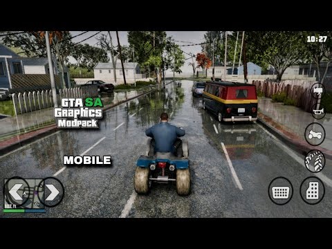 INSANE GTA 5 Graphics in GTA San Andreas Android | New Saadox Modpack Update!