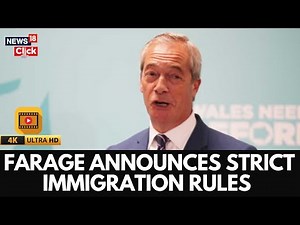 Nigel Farage Announces Tough New Immigration Rules | Reform UK Plans Deportation Threat for Migrants