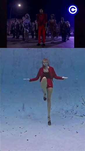 UNDERWATER THRILLER | She Recreated Michael Jackson’s Thriller… UNDERWATER 😳”