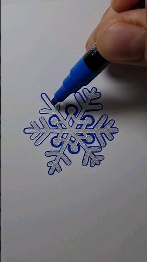 draw snowflake #condsty