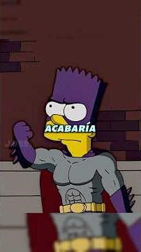 Bart becomes Bartman 🦇 #simpsons #thesimpsons #lossimpsons