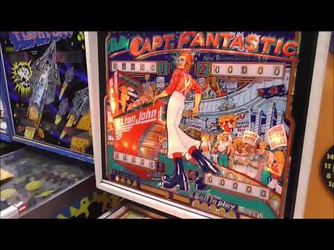 Working On Bally's Super Cool Captain Fantastic Elton John Pinball Machine - Part 1