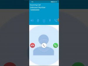 All fake call prank incoming calls