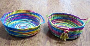 Comparing rope for bowl making