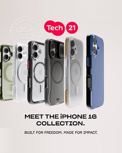 Protect Your iPhone 16 with Tech21 Discover cases with up to 32.8FT drop protection, MagSafe compatibility, and 90% biodegradability. Style, protection, and sustainability—all in one. #Tech21 #iPhone16 #MobileProtection | Tech21 | Facebook