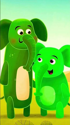 Cztery słonie #spiewanki #piosenkidladzieci #śpiewanki