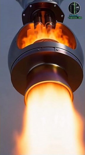 This video explains how a rocket engine works from the inside using realistic 3D cinematic animation
