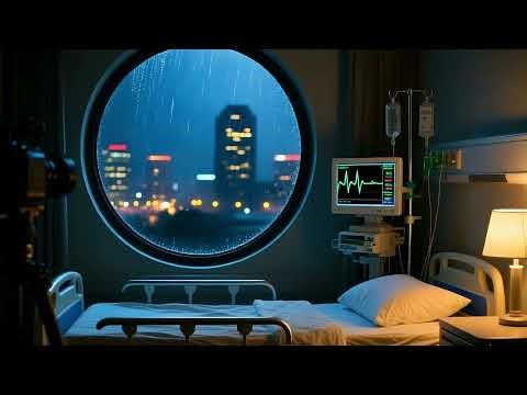 Hospital Intensive Care Unit Background Noise ICU Room Sounds Heart Monitor, IV Pump, Ventilator