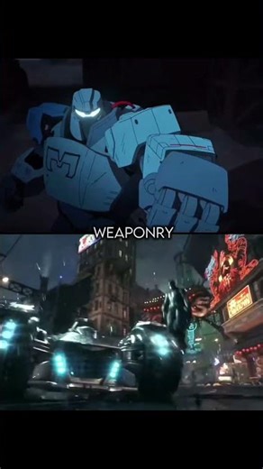 Mecha Man vs Arkham Batman