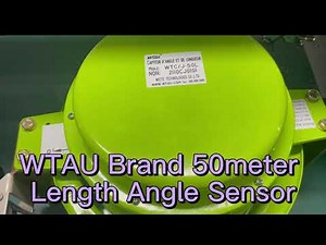 crane boom length angle sensor for telescopic crane boom length measurement