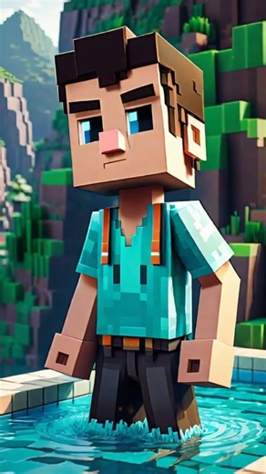 10-Second Minecraft Fall Challenge