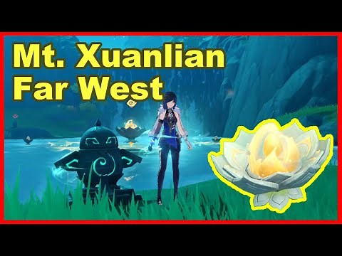 Easiest Way Solve Lotus Puzzle at Far West of Mt Xuanlian