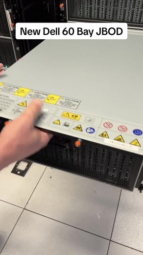 We just published a piece on StorageReview.com about the new Dell Technologies PowerVault MD series of JBODs. Here's a video walkthrough of the MD2460, a 4U chassis that holds 60x 3.5