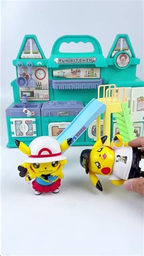 Satisfying Unboxing with Pokemon Toy ASMR Video #shorts #pokemon #pikachu