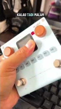 M-Vave black box multi-effects cheap and cheerful but with abundant features can be used directly...