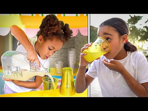 Girl's LEMONADE STAND Becomes HUGE SUCCESS, She Makes THE MOST MONEY EVER
