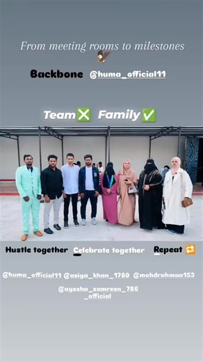 ABDUL RAHMAN ✨ on Instagram: "Great teams build great results. #hyderabad #sucess #familylook #instamood #postviral"