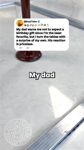 My dad warns me not to expect a birthday gift since I'm the least favorite, but I turn the tables with a surprise of my own. His reaction is priceless.#redditreadings #redditstories #redditstory#redditreading