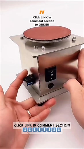 [2025 Hot Sale] Mini Bench Disc Sander Electric Edge Sharpener 7 Variable Speed 20 Sanding Discs Self-adhesive DIY Benchtop Sanding Polishing Grinding Machine for Wood Plastic Metal #fbreels2025ツ #fbyシvideo #fbreels #reelsfbpage #ShopeePH #LazadaPH #Shopee #tiktok #sharpener #grinder | Bardagulan TV