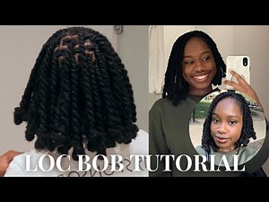 How to Achieve the Perfect LOC KNOT BOB 😍