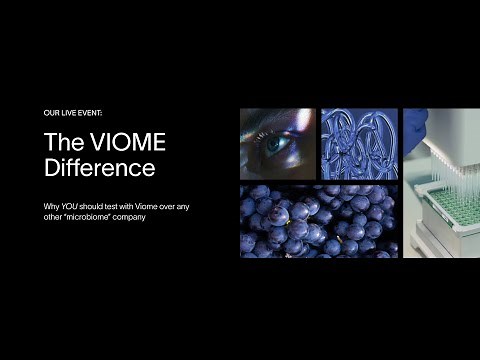 Viome | The Viome DIFFERENCE Live Webinar Event