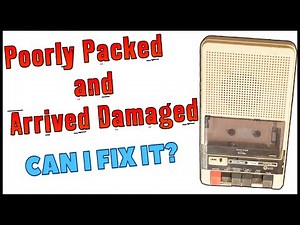 You won't believe how I fixed this vintage Radio Shack CCR-81 Computer Cassette Recorder!