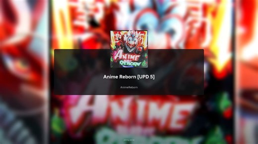 Anime Reborn Update 5 patch notes