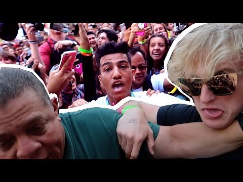 CHOKED AND TACKLED AT VIDCON!