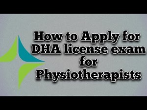 How to Apply for DHA license #Dubai #licenseexam #physiotherapy