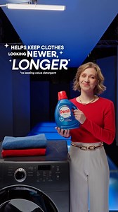 Wash with Persil® Laundry Detergent. It helps prevent color fading so your clothing can stay vibrant wash after wash. | Persil