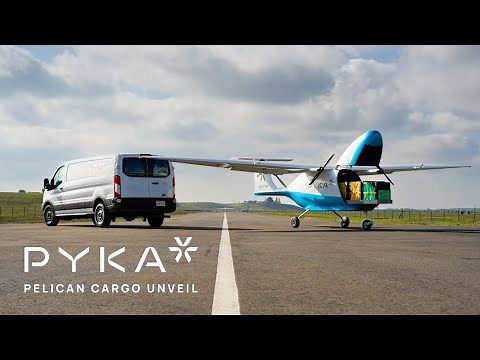 Pyka Pelican Cargo Unveil | Large Autonomous Electric Cargo UAS