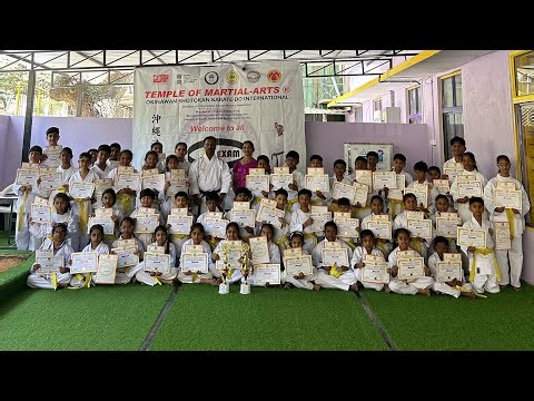 Karate belt exam @APS