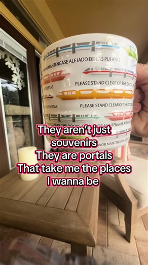 Don’t tell me I’m wrong 😑 😜 I love my Disney cups and they bring me so much joy and so do all my other Disney trinkets 😂 #disneycups #wdw #magickingdom #disneymerch #monorail