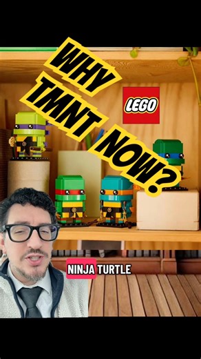 LEGO TMNT is BACK! 🐢 First Look at Set 40878! #LEGO #TMNT