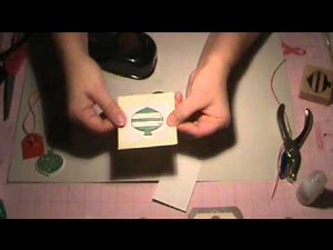 Handmade Christmas Tags Tutorial