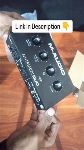 M-Audio M-Track Duo Honest Unboxing | Best for YouTubers & Singers | Unboxing Short