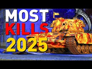 MOST KILLS of 2025 in World of Tanks!!!