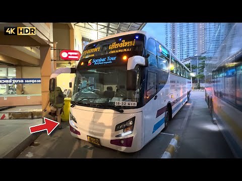 Thailand's Finest Overnight Bus, Only 20 Seats $27 | Chiang Mai to Bangkok