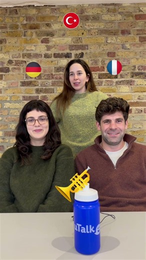 Instruments 🎵- Turkish vs German vs French #shorts #languagechallenge #learnturkish #learnfrench