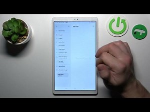 How to Find Files Manager App in Samsung Galaxy Tab A7 Lite - ...