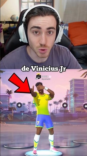 VINICIUS JR IN FORTNITE🤩