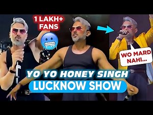 YO YO HONEY SINGH LUCKNOW SHOW WITH 1 LAKH+ FANS 🤯 FULL PERFORMANCE 🔥 LUCKNOW CONCERT 22 NOVEMBER